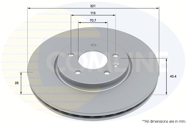 Brake Disc (ADC2968V)
