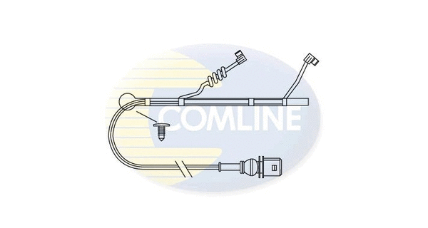 Warning Contact, brake pad wear (WL016)