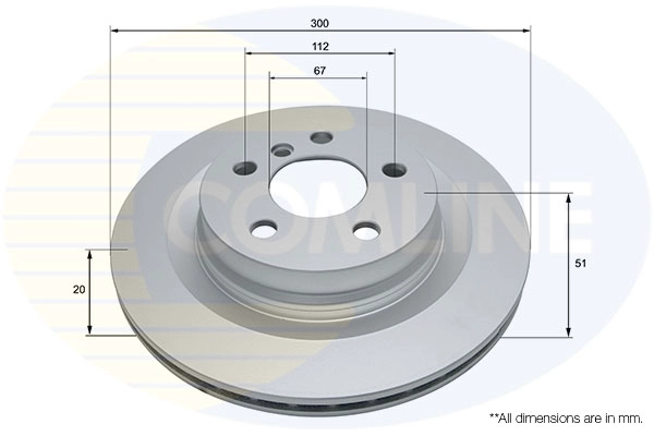 Brake Disc (ADC2803V)
