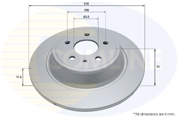 Brake Disc (ADC1275)