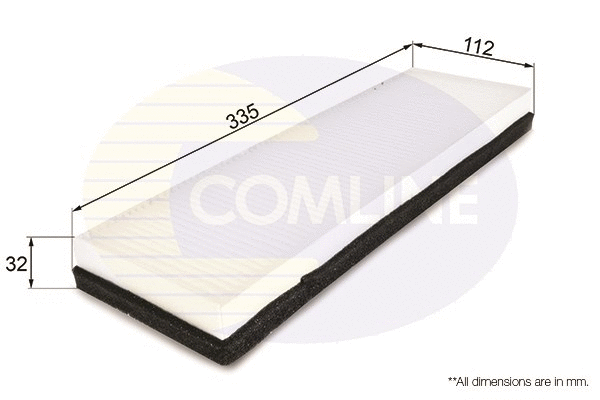 Filter, cabin air (EKF242)