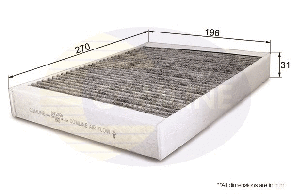 Filter, cabin air (EKF276A)