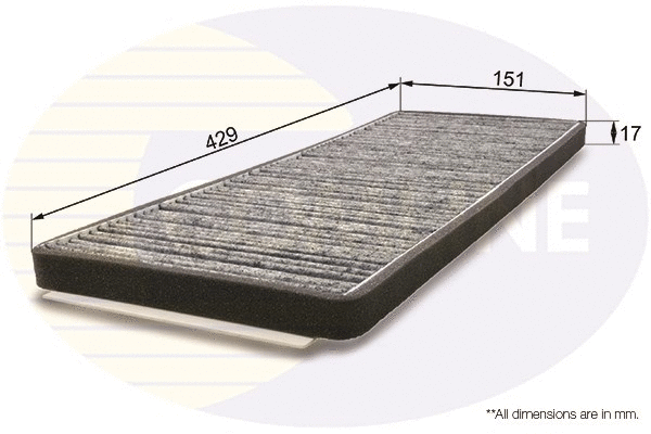 Filter, cabin air (EKF130A)