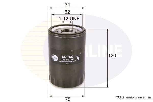Oil Filter (EOF122)