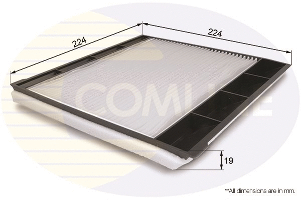 Filter, cabin air (EKF315)