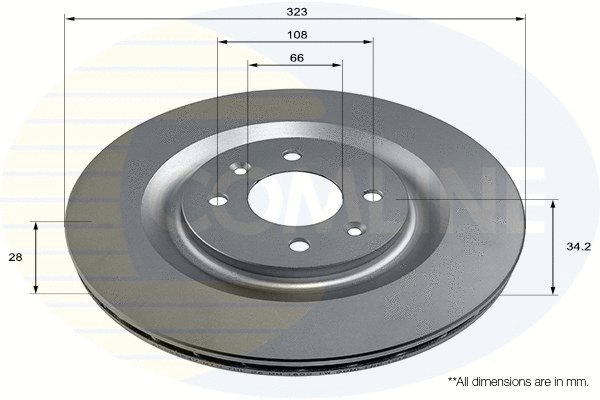 Brake Disc (ADC2854V)