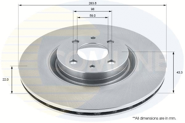 Brake Disc (ADC1811V)