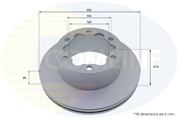 Brake Disc (ADC5011V)