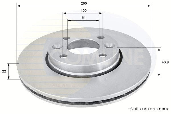 Brake Disc (ADC0266V)