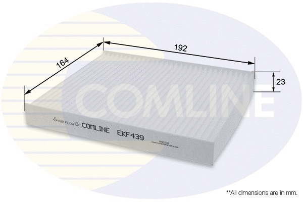 Filter, cabin air (EKF439)