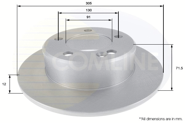 Brake Disc (ADC2707)