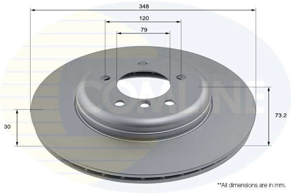 Brake Disc (ADC2855V)