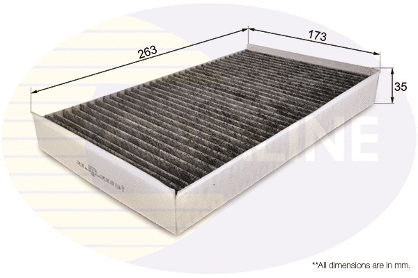 Filter, cabin air (EKF297A)
