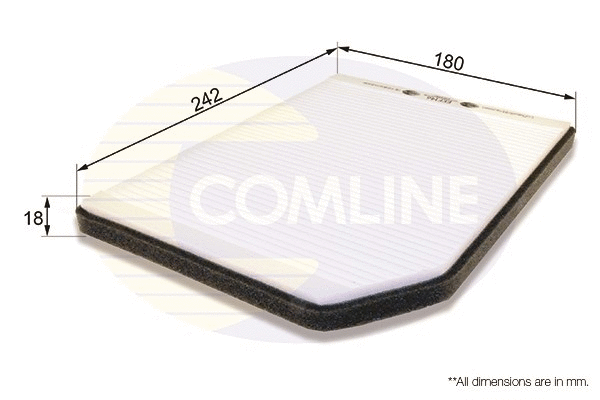 Filter, cabin air (EKF146)