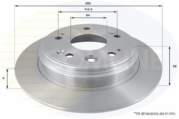Brake Disc (ADC0562)