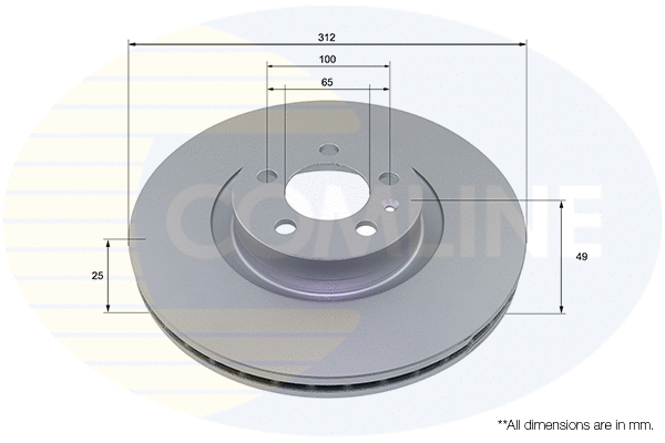 Brake Disc (ADC2993V)