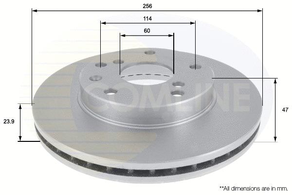 Brake Disc (ADC1011V)
