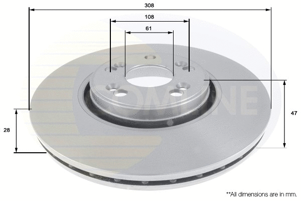 Brake Disc (ADC1576V)
