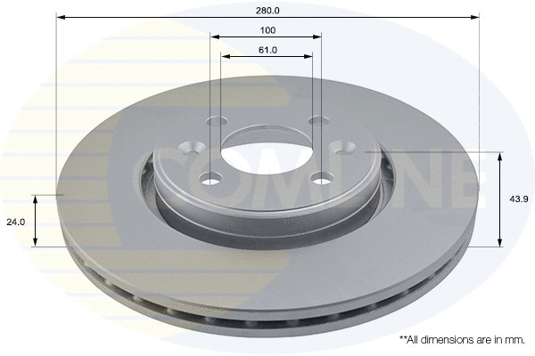 Brake Disc (ADC1517V)