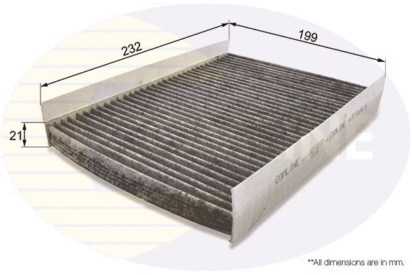 Filter, cabin air (EKF103A)