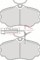 Brake Pad Set, disc brake (ADB1429)