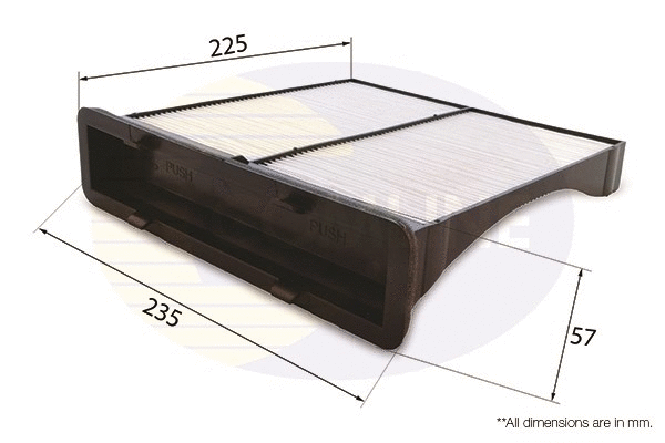 Filter, cabin air (EKF363)