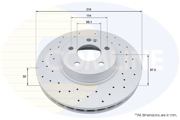Brake Disc (ADC5096V)