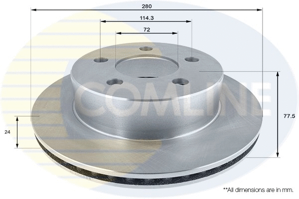 Brake Disc (ADC2327V)