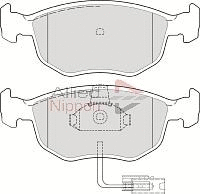 Brake Pad Set, disc brake (ADB1735)