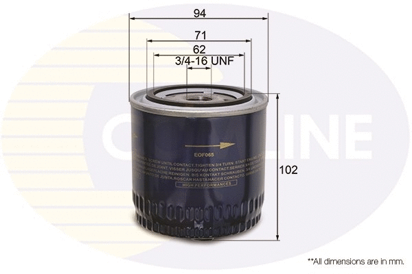 Oil Filter (EOF065)