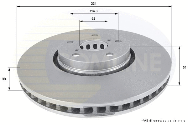 Brake Disc (ADC01124V)