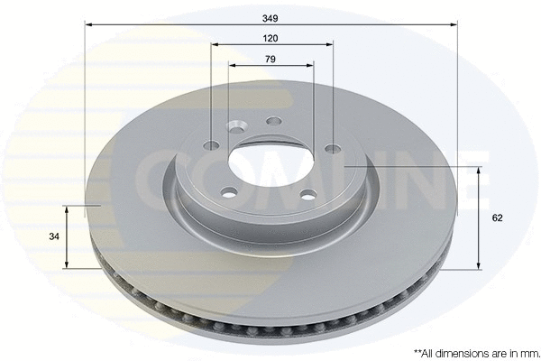 Brake Disc (ADC5046V)