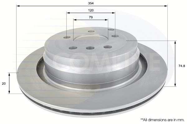 Brake Disc (ADC1333V)