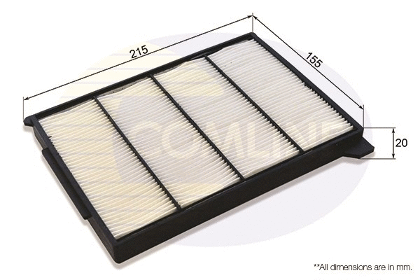 Filter, cabin air (EKF391)