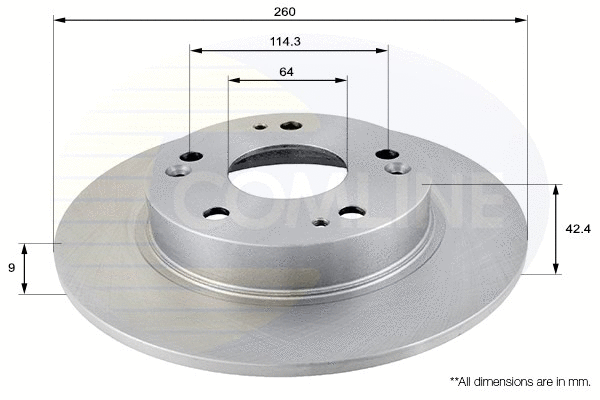Brake Disc (ADC0555)