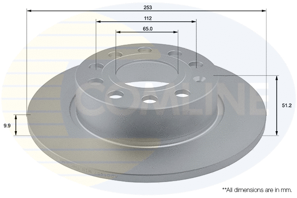Brake Disc (ADC1457)