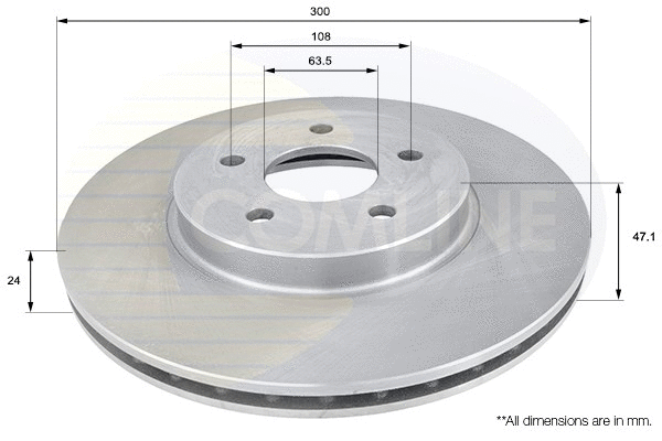 Brake Disc (ADC1215V)