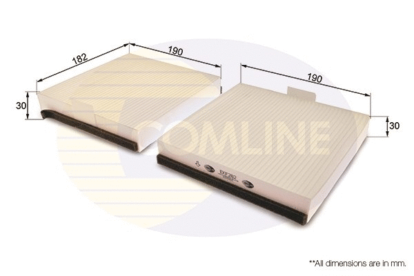 Filter, cabin air (EKF282)