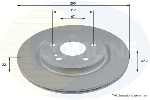 Brake Disc (ADC2843V)