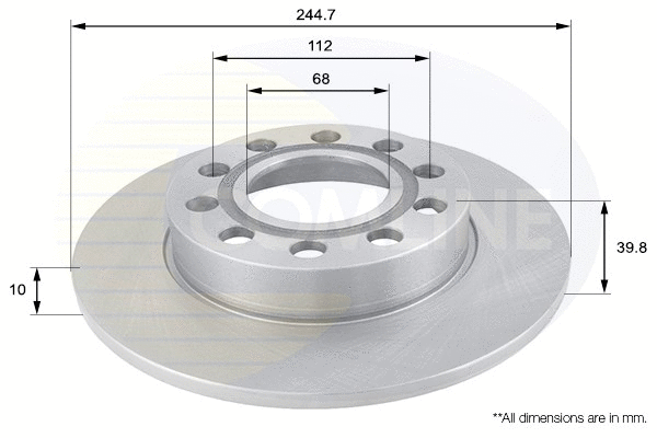 Brake Disc (ADC1446)
