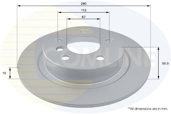 Brake Disc (ADC2801)
