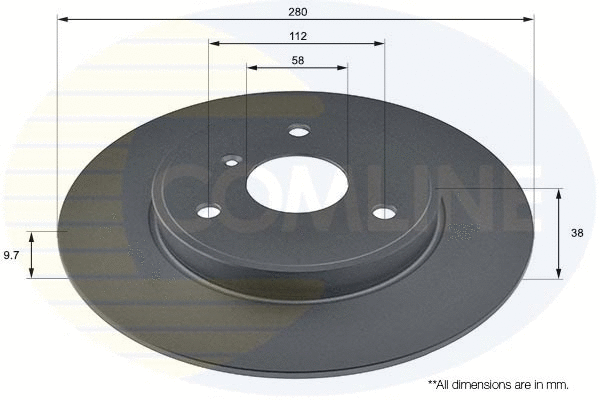 Brake Disc (ADC1681)