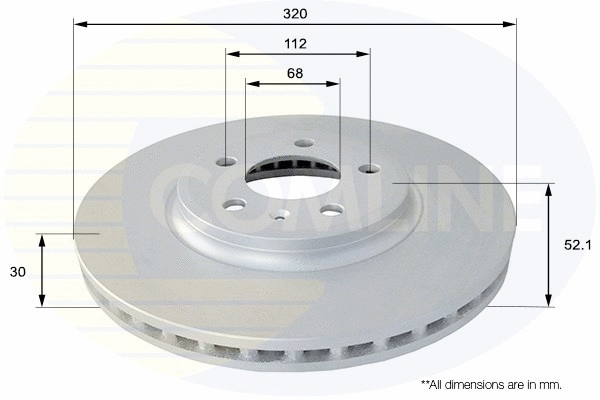 Brake Disc (ADC1477V)