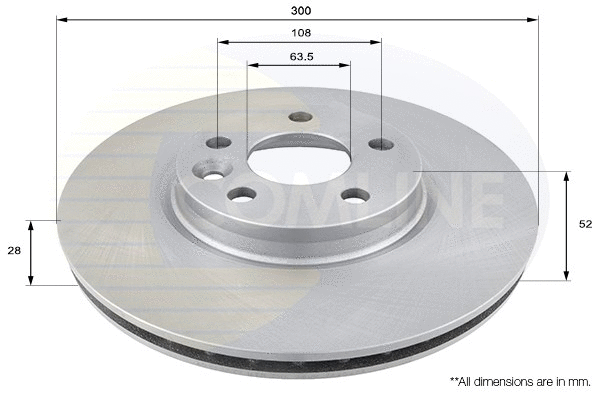 Brake Disc (ADC1237V)