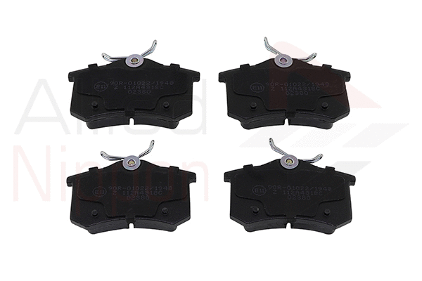 Brake Pad Set, disc brake (ADB02380)