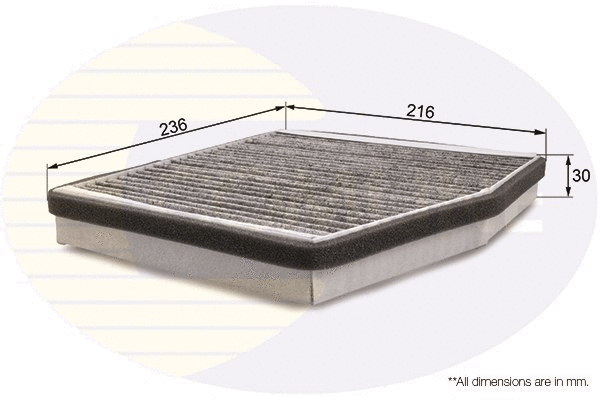 Filter, cabin air (EKF102A)