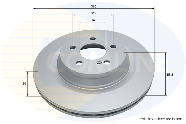Brake Disc (ADC4084V)