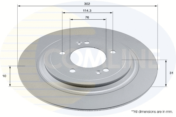 Brake Disc (ADC2983)