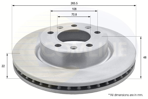 Brake Disc (ADC2726V)