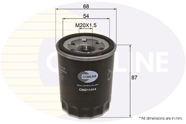 Oil Filter (CMZ11414)